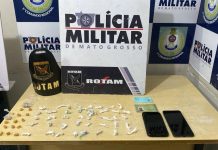 Rotam prende homem com mais de 50 porções de entorpecentes na Capital