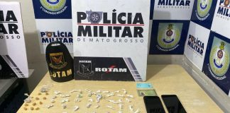Rotam prende homem com mais de 50 porções de entorpecentes na Capital