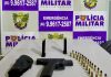 Polícia Militar apreende arma de fogo e prende homem por porte ilegal