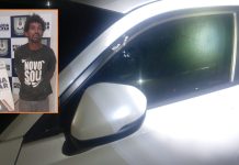 Homem é preso após arremessar pedra contra carro de PM e outros veículos na avenida do CPA