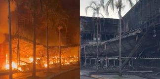 Incêndio de grandes proporções destrói bar Ditado Popular