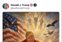 Jesus Americano: Trump critica papa Leão XIV e publica imagem com referência religiosa