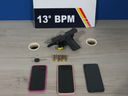Polícia Militar prende dupla de faccionados e impede execução em Lucas do Rio Verde