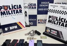 Polícia Militar detém quadrilha suspeita por homicídio em Cáceres