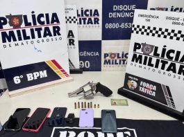 Polícia Militar detém quadrilha suspeita por homicídio em Cáceres