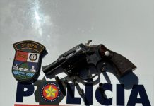 Homem é preso por porte ilegal de arma e ameaça em Santo Antônio de Leverger