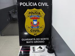 Polícia Civil prende casal suspeito de tráfico de drogas em Guarantã do Norte