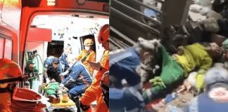 Gari tem perna amputada após acidente com caminhão de lixo em Várzea Grande