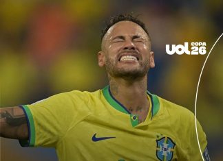 CBF confirma lesão na panturrilha de Neymar e prevê retorno em até duas semanas