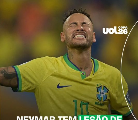 CBF confirma lesão na panturrilha de Neymar e prevê retorno em até duas semanas