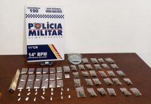 Polícia Militar prende homem com 68 porções de maconha e cocaína em Primavera do Leste