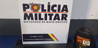 Polícia Militar apreende adolescente faccionado por homicídio em cidade de MT