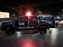 Foragido da Justiça é preso pela Rotam durante jogo de futebol em Cuiabá
