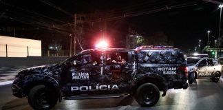 Foragido da Justiça é preso pela Rotam durante jogo de futebol em Cuiabá