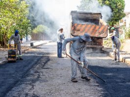 Prefeitura de Cuiabá recupera mais de 45 mil buracos em 2026 e amplia mutirão para a região Norte