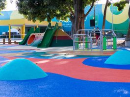 Playground da Orla do Porto funciona junto ao Museu do Rio e Aquário Municipal