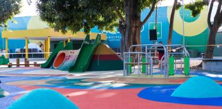 Playground da Orla do Porto funciona junto ao Museu do Rio e Aquário Municipal