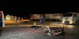 Acidente entre motocicleta e carro na MT-130 deixa um morto em Rondonópolis