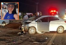 Jovem de 18 anos morre após colisão entre motocicleta e carro na MT-208