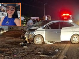 Jovem de 18 anos morre após colisão entre motocicleta e carro na MT-208