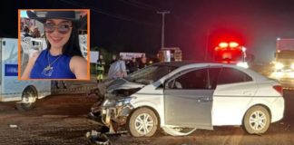 Jovem de 18 anos morre após colisão entre motocicleta e carro na MT-208