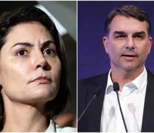 Michelle Bolsonaro nega desentendimento com Flávio e afirma que ambos atuarão juntos na oposição ao governo