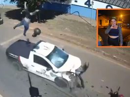 Entregadora morre após colisão frontal entre motocicleta e caminhonete em Rondonópolis