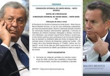 União Brasil marca convenção em Mato Grosso após acordo entre Mauro Mendes e Jayme Campos