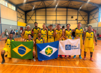 SECEL apoia participação de 12 atletas mato-grossenses em Campeonato Internacional de Basquete Master, em Atenas