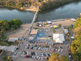 Mulher é agredida pelo companheiro durante luau às margens de rio em MT