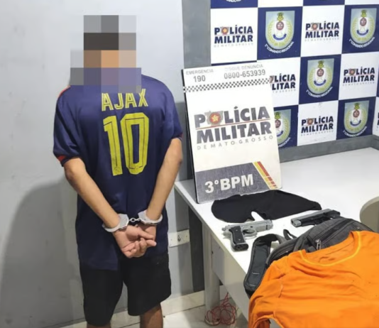 Suspeito de tentar assaltar drogarias no Jardim Itália é preso com arma de brinquedo