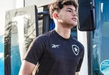 Bruninho Samudio é afastado do Botafogo por questões disciplinares