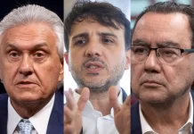 Caiado, Renan e Augusto Cury criticam ausências em 1º debate presidencial