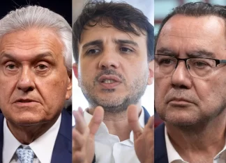 Caiado, Renan e Augusto Cury criticam ausências em 1º debate presidencial