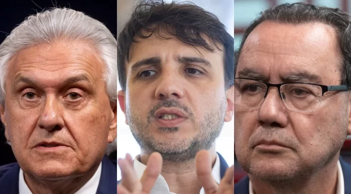 Caiado, Renan e Augusto Cury criticam ausências em 1º debate presidencial