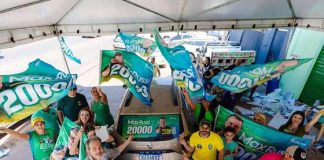 Max Russi inicia campanha à reeleição com mobilização de mais de 700 veículos em Cuiabá