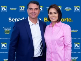 Michelle amplia participação e passa a ser aposta de Flávio na campanha presidencial