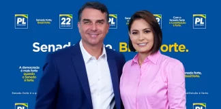 Michelle amplia participação e passa a ser aposta de Flávio na campanha presidencial