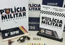 Quatro homens são presos em Cáceres antes de ataque contra integrante de facção rival
