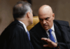 Moraes e Mendonça discutem no STF após investigação sobre conversas com Vorcaro