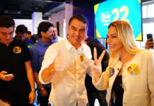 Apostas na vitória de Flávio chegam a 87% no Polymarket