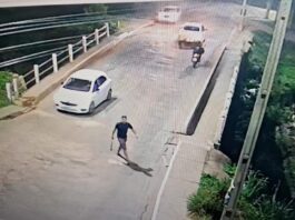 PM prende homem por danificar câmera do programa Vigia Mais MT