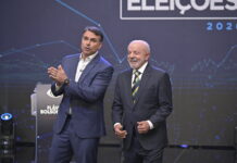 Flávio Bolsonaro aparece com 50,3% dos votos válidos, contra 49,7% de Lula, aponta pesquisa