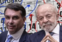 Pesquisa do PT aponta vantagem estreita de Lula sobre Flávio Bolsonaro após debate na Band